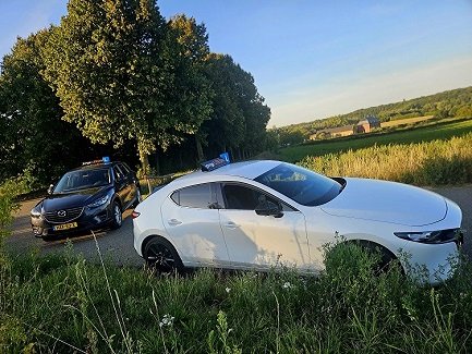 De twee lesauto's van Autorijschool JongeLeeuw naast elkaar